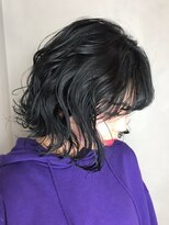 ラトリエ ブロカント 立川北口店(L'atelier BROCANTE)&nbsp;黒髪 透明感　シースルーバング アディクシーカラー