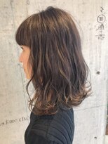 ル リヤン(Le lien)&nbsp;大人ボブ・ゆるふわカール・大人女子・ハイライト