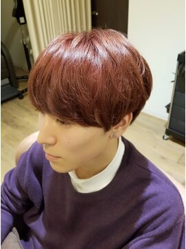 ルチカ(Luccica) 【Luccica】お客様スタイル  ピンクレッドカラー