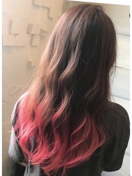 ココロホーキ 赤色グラデーション