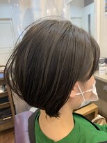 ヘアーデザインエスケープラス(HairDesign SK Plus) バッサリボブ@30代/40代/50代