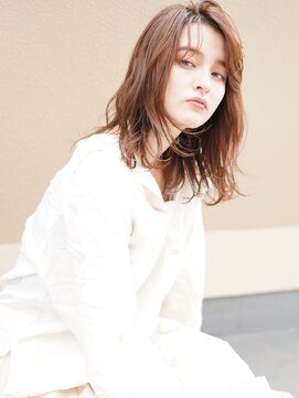 リティアンドビューティースタジオモッズシブヤ(LITTY&beauty studio M.O.D shibuya) #無造作カール#ラフ#ウェーブ#外国人風カラー#レイヤー