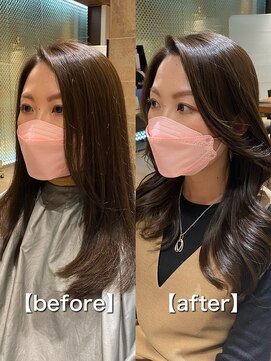 アフロート ギンザ(AFLOAT GINZA) 【白川style】20代30代40代小顔カット大人かわいいくびれモテ髪