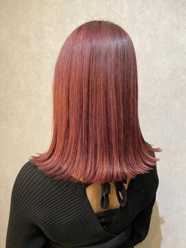 ウィスプ 赤羽店(wisp) 春っぽコーラルピンク♪*。