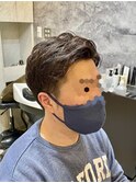 爽やか&好印象!アップバング束感ショート【カミケンオム】