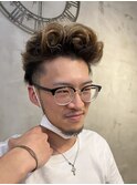 イタリアンオールバックStyle ~黄金の風を添えて~