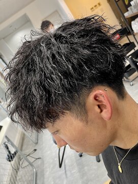 フゥ 宇都宮(FeU) ツイストパーマ ショートマッシュ ツイストスパイラル