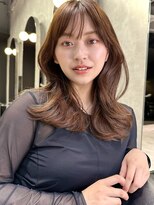 シティ(CITY)&nbsp;韓国 レイヤーカット 2wayバング 透明感カラー/20代30代40代50代