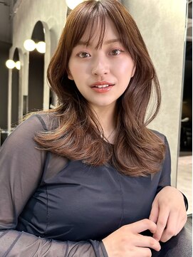 シティ(CITY) 韓国 レイヤーカット 2wayバング 透明感カラー/20代30代40代50代