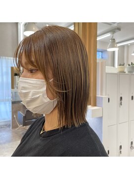 ポジ(poji) パツっとボブ