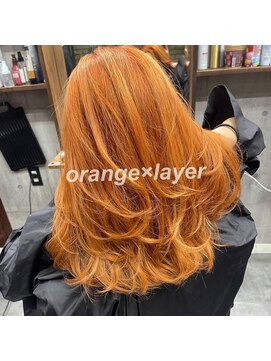 ラフ(LAFF) #バレイヤージュ#グレージュカラー#ボブウルフ#ココアベージュ