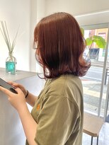 シー(SEA)&nbsp;no bleach color♪ sheer orange