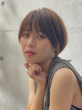 ハルキ ミナト ジャパン オオサカ(HARUKI MINATO japan OSAKA) ハンサムショート 30代40代50代60代ヘア 白髪 大阪ショート 梅田