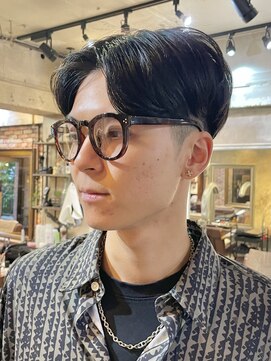 アンリ(Henri) [オカダケント]メンズセンターパートヘア