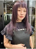 バイオレットカラー&顔まわりレイヤー