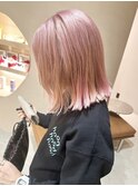 ショートボブ切りっぱなしボブタッセルボブ長めボブダブルカラー