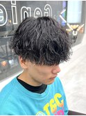 ツイストスパイラル/波巻き/ハイライト/マッシュパーマ/ウルフ