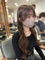 シエル(Ciel) お顔まわりカット オリーブベージュ