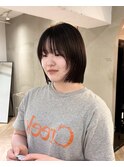 イメチェン/ハッシュカット/フルバング/似合わせカット/ボブ