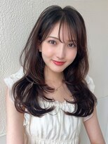 アフロート ディル(AFLOAT D'L)&nbsp;2wayバング  グレージュ レイヤーカット 髪質改善