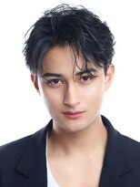 リップス 表参道店(LIPPS)&nbsp;黒髪ショートセンターパート【アップバング】コンマバング