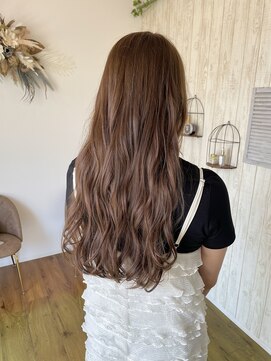 ルヴェール 北方店(LeVert) ハイトーンベージュ/髪質改善oggiottoトリートメント