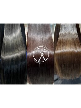 今話題の酸熱トリートメントによるまとまりの良さに感動！髪の芯から潤いを与えながら艶のある美髪に◎