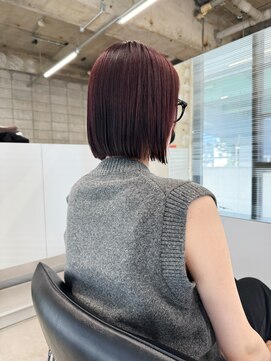 ケイシー(casey) 大人ボルドーbob