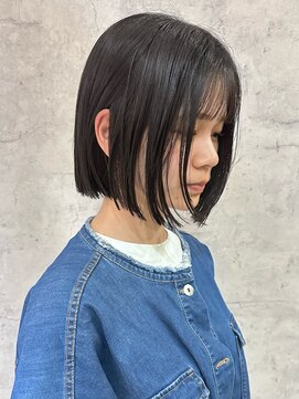 リュミエ ドゥ マッシュ(Lumier de mashu) 切りっぱなしボブ