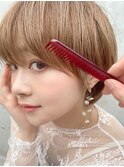 新しい自分へ。小顔大人かわいいショート/横浜髪質改善