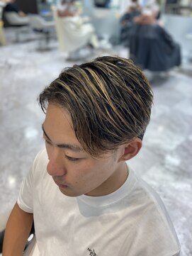 イメージア 町田店(IMAGE A) メンズハイライトアップバング@20代@30代@40代