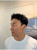 スペインカール/韓国マッシュ/スパイキーショート/南堀江