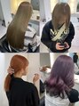 ビジョン オールヘアー(VISION:ALL HAIR)&nbsp;派手髪,ブリーチカラーで周りと差を☆