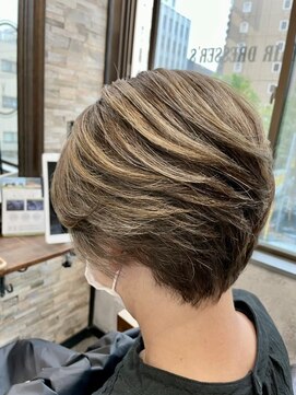 アトリエナガノツー 千葉富士見店(atelier nagano 2) ハイライトカラー/くびれヘア/レイヤーパーマ[千葉駅]