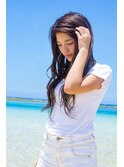 清純派女優と沖縄ブルー(>_<)