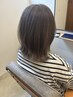 【MAMI限定】カット+カラー(白髪染め可)　[茅ヶ崎/ショートボブ]