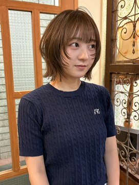 ロチカバイドールヘアー 心斎橋(Rotika by Doll hair) レイヤーボブ◎くびれ巻き