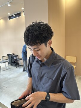 ジジ インターパーク 宇都宮(Gigi) メンズショート/メンズパーマ/ピンパーマ/無造作パーマ/宇都宮