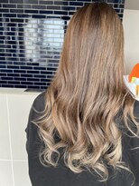 リドル ヘアー 駒生店(Riddle HAIR)&nbsp;やわらかく透けるベージュグラデーション