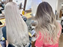 八千代台・勝田台でケアブリーチを使ったハイトーンやバレイヤージュはできますか？ダメージが心配です。