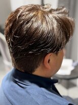 エニー 栄(Any) men's hair 明るめベージュ