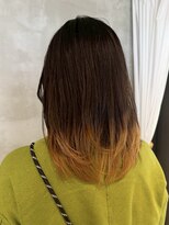 キリ 逗子(kiri)&nbsp;逗子葉山ケアブリーチカラーエンドカラーダブルカラー韓国Y145