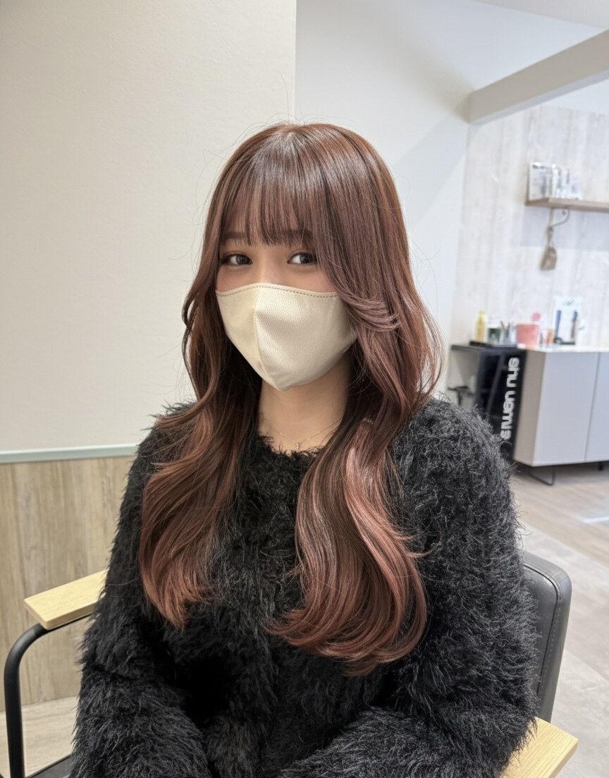 【髪質改善×韓国風】こだわりカット＋毛髪強化カラー