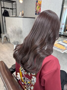 イースブルー 高松店(Y’s Blue) ◎お客様スタイル◎ラベンダーブラウン