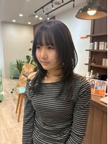 ニュースエン(newseN:) 顔周りレイヤー/ケアカラー/バイカルテ/髪質改善/新潟/万代