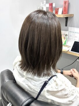 エマヘアープラス(Emma hair plus) 髪質改善カラー×グレージュ