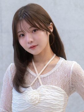 オーブ ヘアー レーヴ 自由が丘店(AUBE HAIR reve) 20代・30代_前髪_顔回り_レイヤーカット