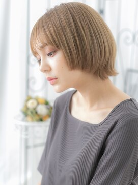 エイトサロン 八潮(8salon) 八潮/髪質改善/ミルクティーブロンド×レイヤーウルフカットn