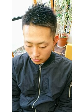 ディ グラント(D GRANT) 人気BARBER風！グラデーションモヒカンスタイル☆