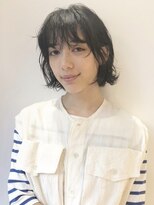 コクーン(Cocoon)&nbsp;【ACO】#無造作カール#アッシュカラー#ボブディ